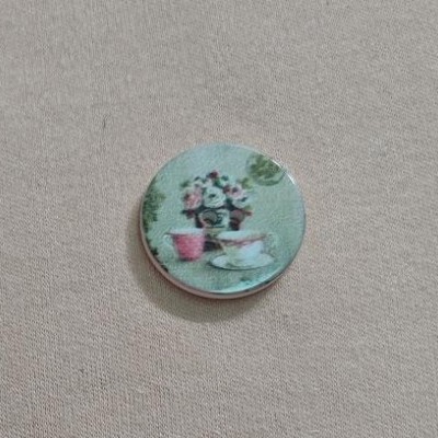 Botão "Tea Time" 28mm app