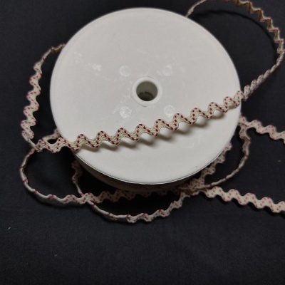 Fita grega fina Rosa Cru / Vermelha G217222