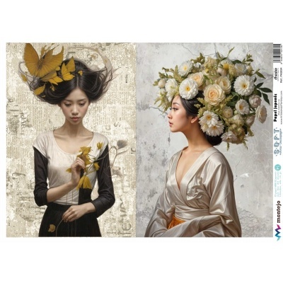 Papel de Arroz Soft 30x41cm  SPA 5834