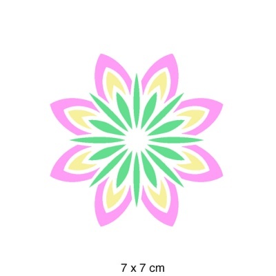 STENCIL LITOARTE 10X10CM ST-X-388