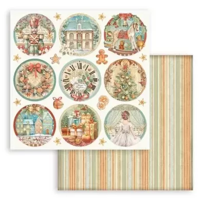 Folha papel Scrapbooking - The Nutcracker  SBB 1016