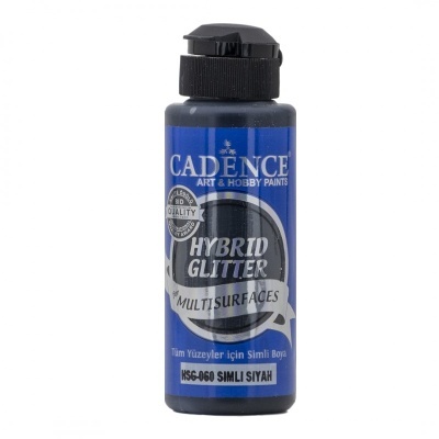 Hybrid GLITTER PRETO 120ml. CADENCE HSG0060