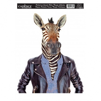 Transfer TECIDO Animal Portrait 25x35 PAFT03