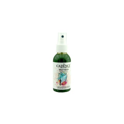 TINTA SPRAY P/TECIDO CADENCE 100ml 1113 Verde Escuro
