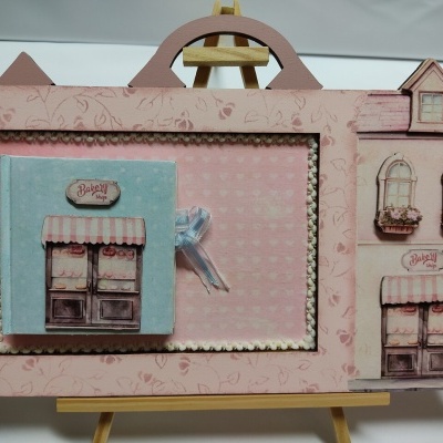 Kit placa "Bakery Shop" 33x22,5cm