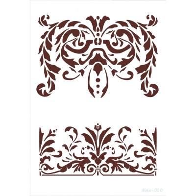 MISS STENCILS 35x24cm  MNX010