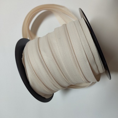 Fecho a metro "passo largo" malha 5 BEJE / CRU 706