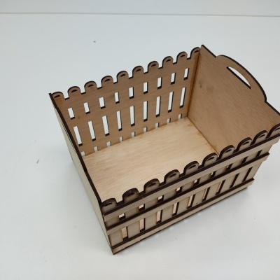 Cesto /Caixa c/grade 20x15.5x15cm APL01