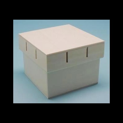 Caixa ampla passa fita 11x11x8cm 9739.4