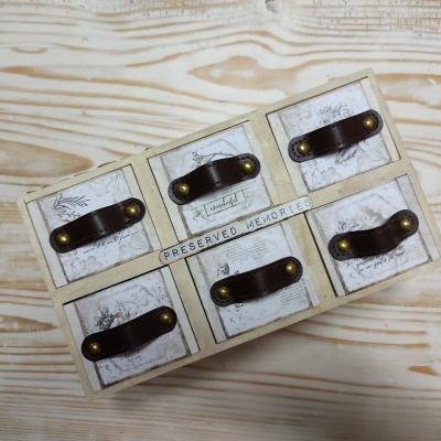 MOVEL 6 gavetas 28x10,5x16cm 87850B