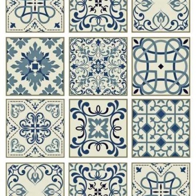 Papel arroz Cadence Azulejos A3 PA 719 30x41cm