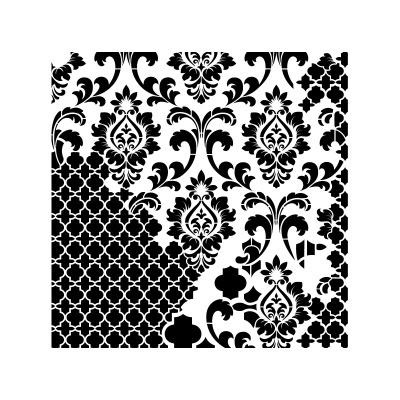 Stencil GRUNGE MIDI 25x25cm  CADENCE Ref. GCSS001