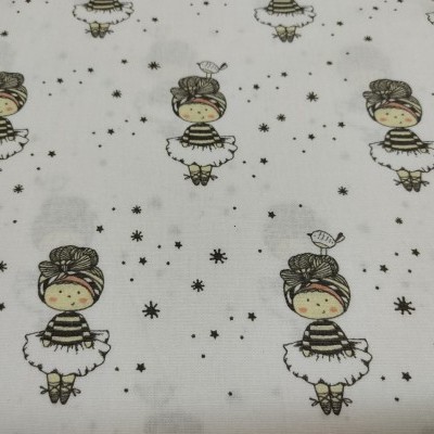 TECIDO FABRICART Bailarina