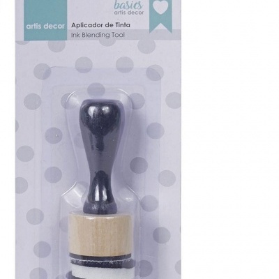 APLICADOR 2,9cm + 2 esponjas ARTIS DECOR 221159