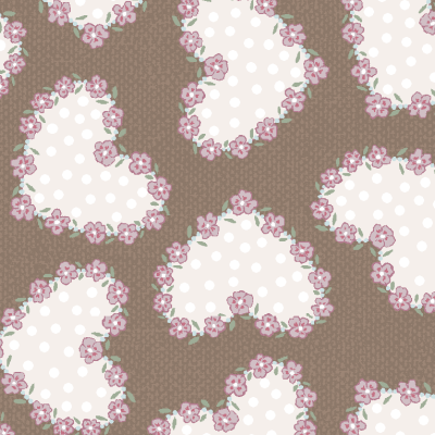 TECIDO "LOVE FAMILY" BY VÉRONIQUE REQUENA 57002