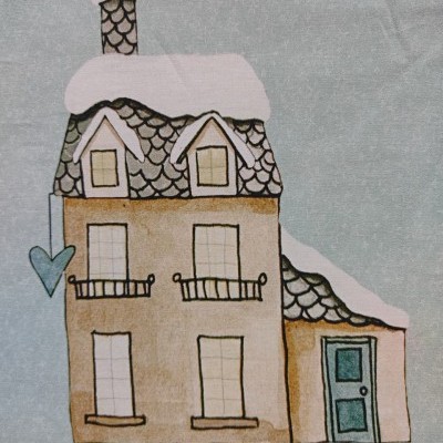 TECIDO "LOS DUENDES" Natal B41 60282