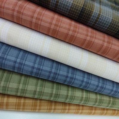 Tecido "One Sister" xadrez  creme HG33844