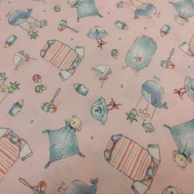 Tecido BabyBoom Bodies 9528.301 ROSA