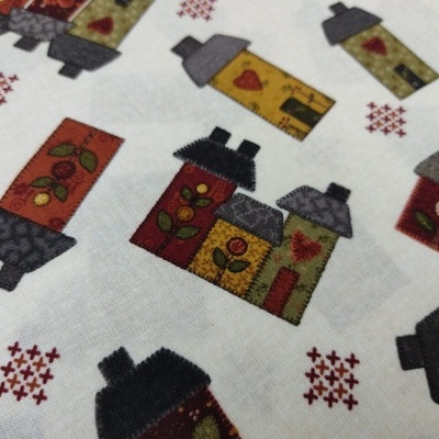 Tecido H.G.& Co. "Home Sweet Home" by Debbie Busby 3170 GH00194C