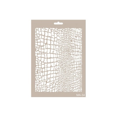 STENCIL MIX MEDIA FLORES A4 CADENCE MA034