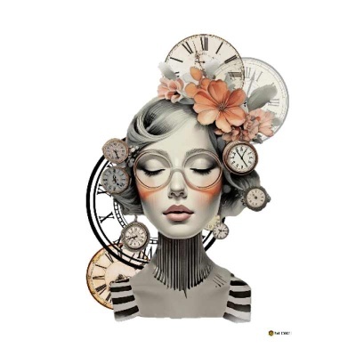 Papel transfer - Orange time    20x28cm  13061