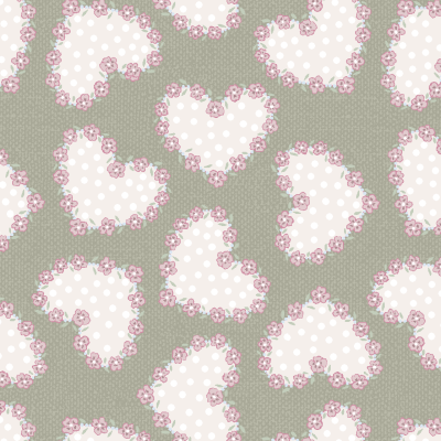 TECIDO "LOVE FAMILY" BY VÉRONIQUE REQUENA 56005