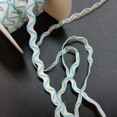 Grega média V.D. Azul Turquesa/Cru G0064