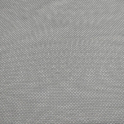 Tecido cinzento com padrão de pequenos losangos repetidos