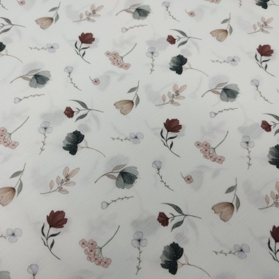 TECIDO "EL JARDIN DE OFELIA" flores / ramos EJO03