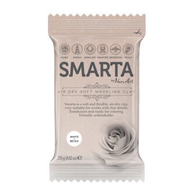 Pasta de modelar Smarta - 250g - Branco 30000253