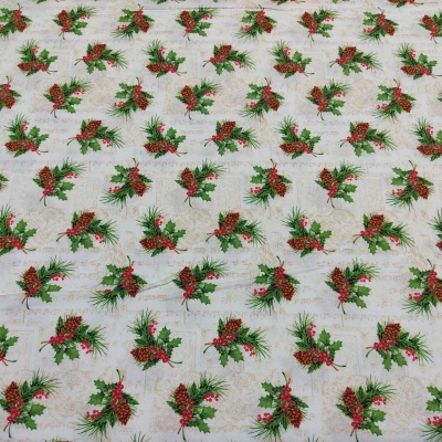 Tecido Henry Glass "Christmas Legend" by bruce Park 9516 T1651