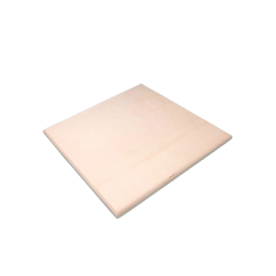 Placa Madeira Boleada 9x9cm 96156.9x9