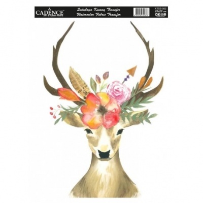 Transfer TECIDO Animal Portrait 25x35 KTSB002