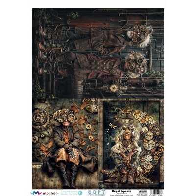 Papel de Arroz Soft 30x41cm  SPA 5850