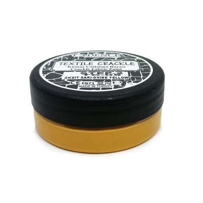 Craquelador textil (PASSO 2 - Amarelo) 50ml CADENCE TC05