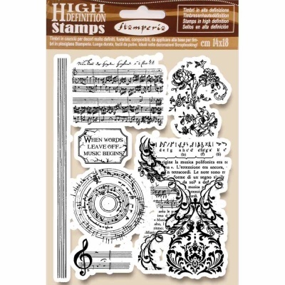 Carimbos 7 Stamperia 14x18cm WTKCC163