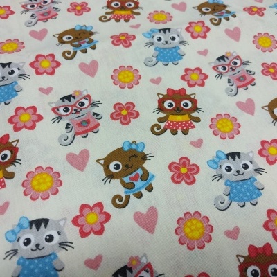 TECIDO FABRICART GATOS 12906 T1300