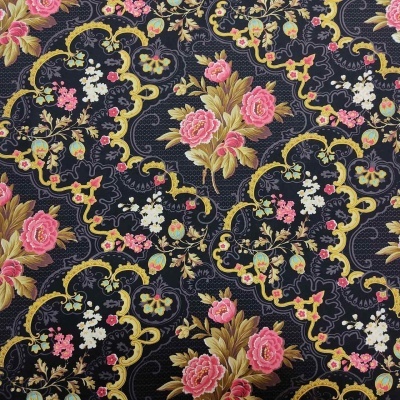 TECIDO WILMINGTON PRINTS "PATHWAYS" KAYE ENGLAND 923 T1966A