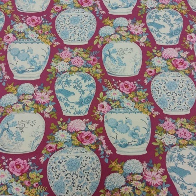 TILDA Chic Escape 100459 T1500 Flowervase MAROON