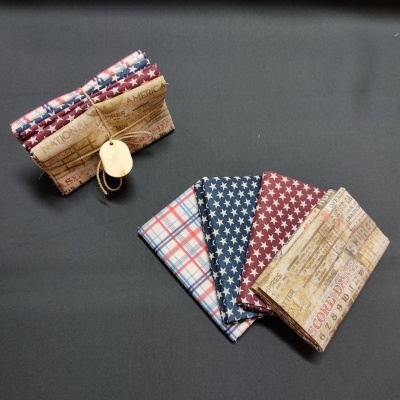 Conj. Fat Quarter Benartex "Game Time" T1862