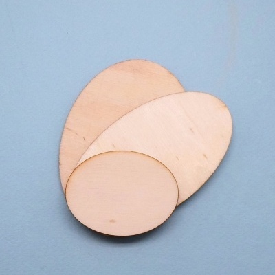 Base/Placa oval 9x6,5cm 96027.9x6