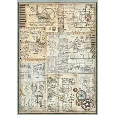 PAPEL ARROZ STAMPERIA A3 DFSA3032