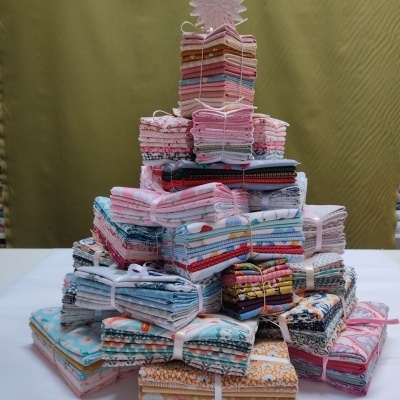 Conjunto de 6 tecidos ( 25 x 55cm ) 100% algodão 2401K