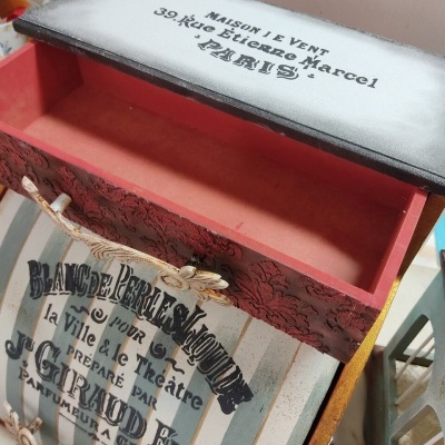 Caixa mdf 33x32x32cm 650132