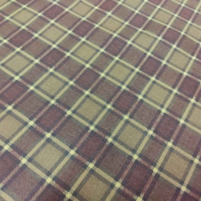 TECIDO FABRICART XADREZ AMARELO TORRADO 15106 T1380A