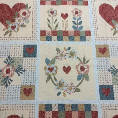 Painel Tecido F&F blocos AMO  PL018