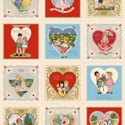 Tecido Marcus MOTHER'S VALENTINES by MARY MULARI R551324D PAINEL