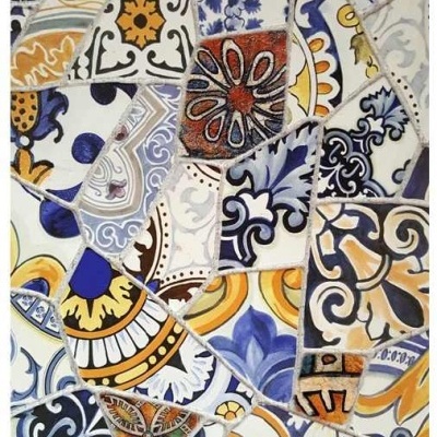 Papel arroz Cadence Azulejos A3 PA 554 30x41cm