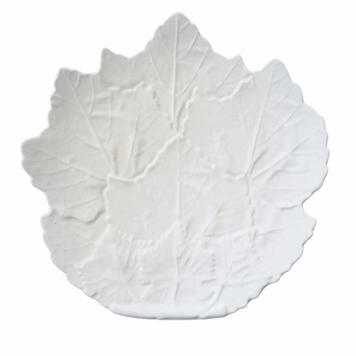 Prato com folhas  28x28cm  60054