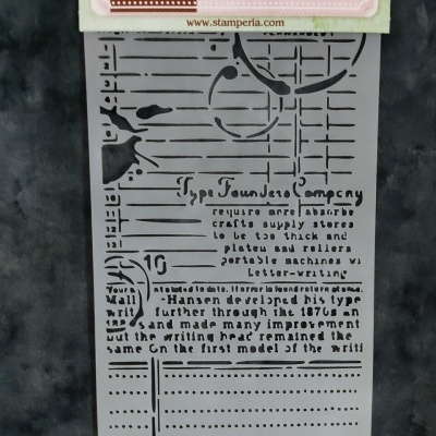 Stencil Stamperia 12X25cm KSTDL64